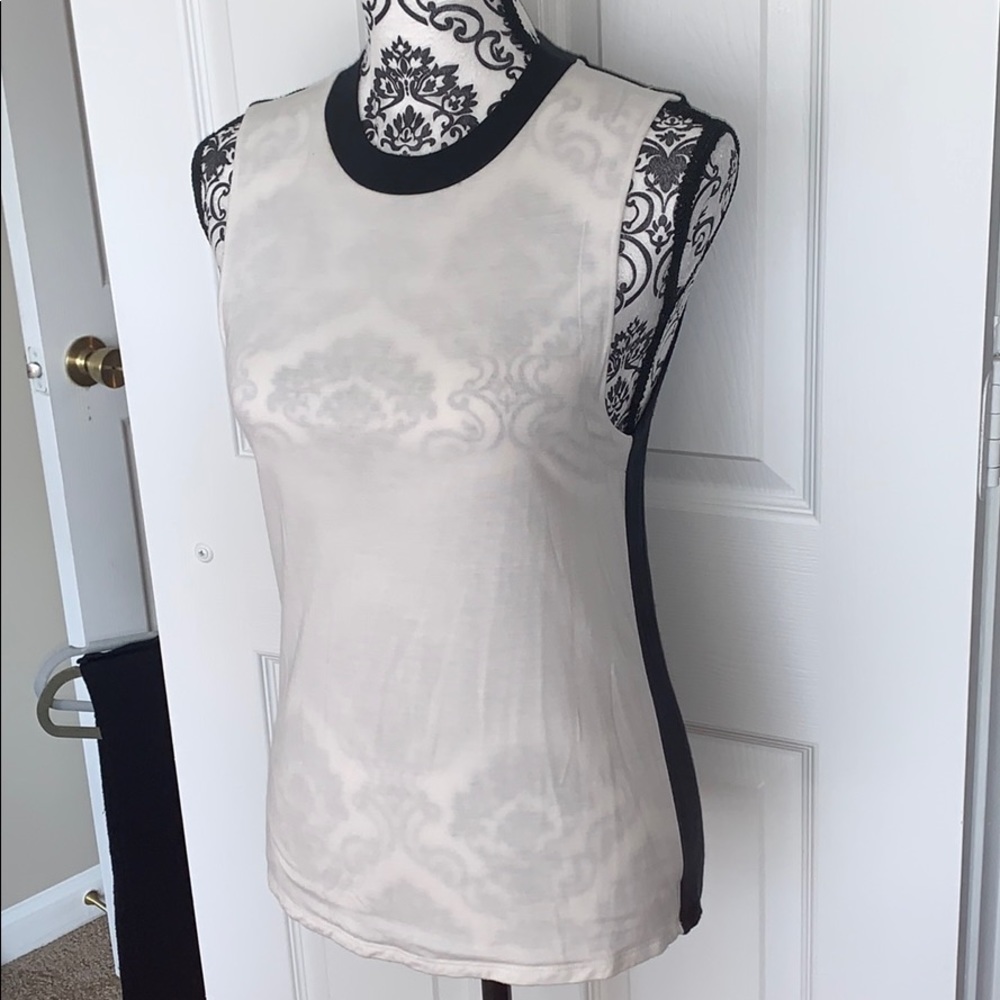 Rag & Bone Silk Beech Mock Neck Tank - Picture 6 of 11